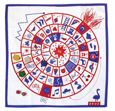 Un Super Jeu De L Oie Revisite Par Deuz Jeu De L Oie Tapis De Jeux Jeux