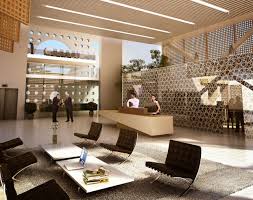 Amazing Contemporary Bank Interior Design Ideas Pictures With Unusual Walls And Large Tile Floor With Larg Bank Interior Design Room Interior Design Large Tile