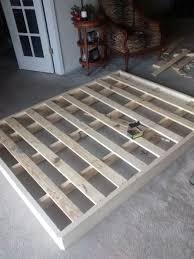 Even Though He Is Building A Box Spring This Is Pretty Much All I Want Out Of A Platform Can We Use The Box Spring Bed Frame Spring Bed Frame
