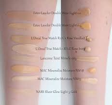 estee lauder double wear light swatches growswedes com