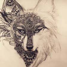 Mandala tete loup 2 mandalas coloriages difficiles pour. 10 Beau De Loup Mandala Images En 2020 Petit Tatouage Idees De Tatouages Polices De Tatouage