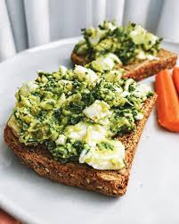 Easy Avocado Boiled Egg Salad Sandwich No Mayo Walder Wellness Recipe In 2020 Egg Salad Sandwiches Egg Salad Sandwich Healthy Avocado Boiled Egg