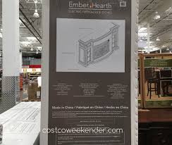 The warmth of the infrared quartz electric fireplace keeps you cosy in the winter while the cool breeze of an oscillating fan is there. Well Universal 72 Electric Fireplace Media Mantle Costco Weekender