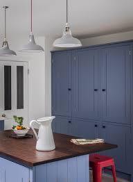 British Standard Cupboards Painted In Dulux Niagra Blue Classical Kitchen Dulux Kitchen Paint Colours Painting Kitchen Cabinets