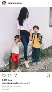 Hasil perkahwinan itu, dia mempunyai dua cahaya mata iaitu adam aisy arrian, 6, dan ivy herra sophia yang kini berusia empat tahun. Kecik2 Handsome Besar Mesti Ramai Peminat Wajah Persis Kpop Kecomelan Anak Sulung Fatin Afeefa Cur1 Tumpuan Netizen Satkoba Press