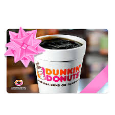Dunkin' donuts llc, also known as dunkin, is an american multinational coffee and doughnut company, as well as a quick service restaurant. Free 5 Dunkin Donuts Gift Card Smartphone Or Tablet Required Vonbeau