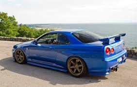 R32 nissan skyline gtst 4 door sedan. Blue Nissan Gtr Hd Wallpaper Wallpaper Flare