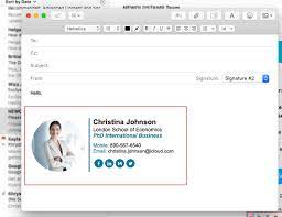 Then click the plus (+) button, which will allow you to add a new email signature. How Do I Add My Logo To My Email Signature Newoldstamp