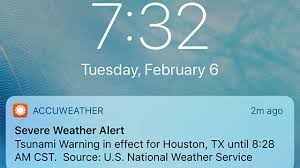 Tsunami warnings will also be broadcast on radio and television. Tsunami Warning Alert Meant As Test Goes Out In Error To App Users Abc7 San Francisco