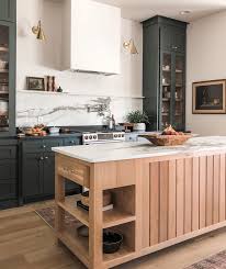 A great many photos that i pulled for general kitchen inspiration had gray cabinets, but going with a true gray in this particular house felt like it would be too drab for us. Design Trend Green Kitchen Cabinets