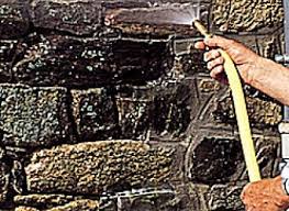 Refaire Les Joints D Une Facade En Pierre Facade Mur En Pierre Embrasure De Porte