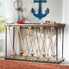 Niki Console Table Decor Nautical Living Room Home Decor