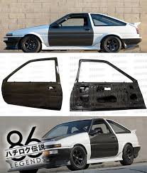 レクサス・is, rekusasu is) is a compact executive car sold by lexus since 1999. Ae86 Carbon Fiber Doors For Toyota Corolla Gts 86 Legends