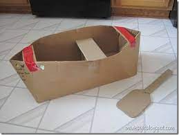 Cardboard Canoe Cardboard Box Boats Cardboard Boat Handmade Baby Gifts