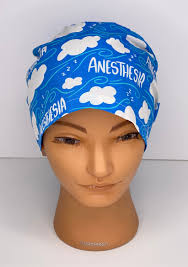 Buy Anesthesia ZZZ, Women's Euro Scrub Cap, Surgical Hat, Cute Scrub Cap,  CRNA Online in India