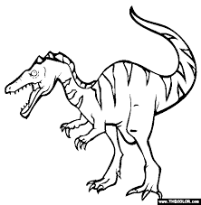 Trek's adventures, which introduces kids about marine reptiles. Dinosaur Online Coloring Pages