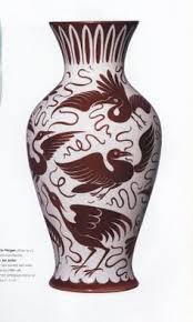 William Morris Fan Club William De Morgan In Burgundy William Morris Pottery Art Antique Ceramics