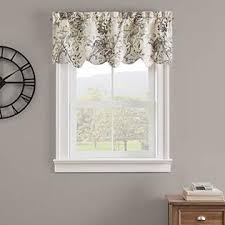 Waverly Waverly Kensington Bloom Short Valance Small Window Curtains Bathroom Living Room And Kitchens 52 X