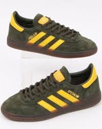 Black And Yellow Adidas Shoes Adidas Spezial Trainers Khaki Green Yellow Adidas