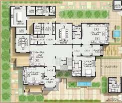 مخطط الفيلا رقم التصميم M1 من مبادرة بيتى 814 متر مربع 5 غرف نوم Model House Plan Family House Plans House Layouts