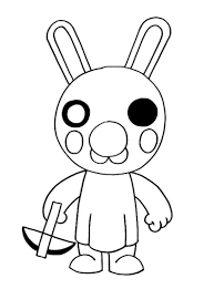 Coloring Pages Roblox Piggy Adopt Me And Others Print For Free Roblox Coloring Pages Piggy