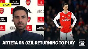 Arsenal teknik direktörü mikel arteta, adı fenerbahçe ile anılan mesut özil'in durumunun birkaç gün içinde netlik kazanacağını söyledi. Mikel Arteta Reveals When Mesut Ozil Will Play Again For Arsenal Youtube