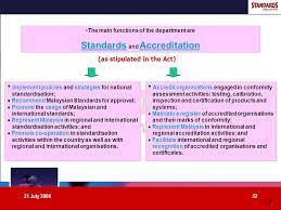 2 development of malaysian standards the department of standards malaysia (standards malaysia) is the national standards and accreditation body of malaysia. 21 July Hussalmizzar Hussain Department Of Standards Malaysia Standards Malaysia Tel Fax Ppt Download
