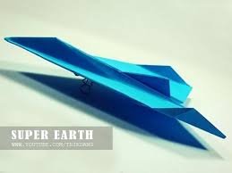 Keep your plane level with the ground and flick your wrist to send it flying. How To Make A Paper Airplane Best Paper Plane That Flies Fast Far Super Earth Youtube