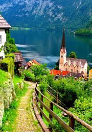 Travel Lake Village Hallstatt Austria Lake Village Cool Places To Visit Beautiful Places To Visit