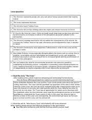 How well do you know the lorax? Untitled Document The Lorax And The Truax U2013 A Study Of Perspectives The Story Of The Lorax Is Clearly An Environmental Parable At The Time It Was Course Hero