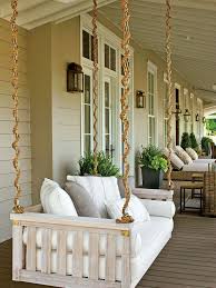 Most new porch swings will come with a hanging kit the provides all the hardware you'll need. How To Hang A Porch Swing Southern Living