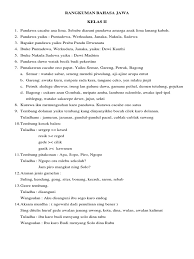 Juli 20, 2020 oleh mgmp basa jawa. Rangkuman Bahasa Jawa Kelas Ii Unit 1 Dan 2