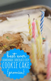 Homemade Great American Chocolate Chip Cookie Cake Recipe Chocolate Chip Cookie Cake American Chocolate Chip Cookies American Chocolate