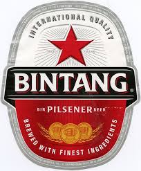 Bintang Beer Label Beer Label Vintage Beer Labels Beer