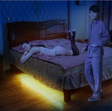 Smd3528 Under Bed Night Light Motion Sensor 12v Smart Sensor Bed Light 2 Led Strips 1 5m Pc Wst 1800 2pir View Smd3528 Under Bed Night Light Motion Sensor Weistai Under Bed Night Light Motion Sensor