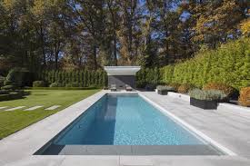 Een zwembad online kopen is waterplezier gegarandeerd! Modern Prefab Inbouw Zwembad Monoblock D Line
