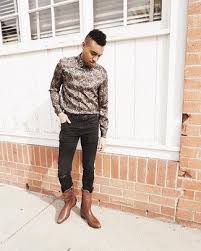 Black Jeans And Brown Cowboy Boots How To Wear Cowboy Boots With Skinny Jeans Mens In 2020 Brown Cowboy Boots Skinny Jeans Men Black Skinny Jeans