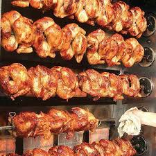 Rotisserie Chicken Farrouj Looks Great You Can T Have Too Much Roast Chicken If You Are A Fan Of Rotisseries Check Smoked Food Recipes Middle East Food Food