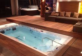 Backyard Ideas For Your Michael Phelps Swim Spa Swim Spa Landscaping Swim Spa Phelps Swim Spa