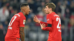 Fast shipping on the jerome boateng jersey! Bundesliga Jerome Boateng And Thomas Muller Germany S Golden Oldies Flying Under Hansi Flick At Bayern Munich