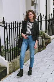 Black Boots With Jeans Women 25 Ways To Make Mom Jeans Look Modern Fashion Mom Jeans Outfit Mom Jeans