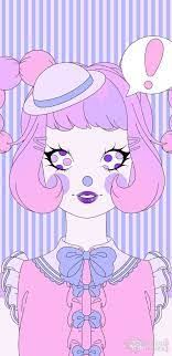 Pastel purple, lavender, light pink. Dott Clown Creepy Creepy Cute Grunge It Kawaii Pastel Pastel Goth Hd Mobile Wallpaper Peakpx