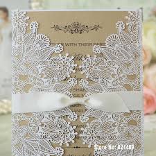 Die einladungskarten für goldenen hochzeit sind sehr schön geworden. Weiss Spitze Einladung Rustikale Hochzeit Einladung Einzigartige Kundenspezifische Druck Hochzeitseinladungskarten Set Von 50 Invitation Card White Cardcard Card Aliexpress
