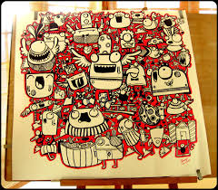 Big Doodle By Dingbat23 On Deviantart Doodle Art Posters Doodle Art Flowers Doodle Art Designs