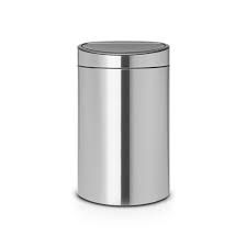 Brabantia 40 Litre Touch Top Rubbish Bin Steel