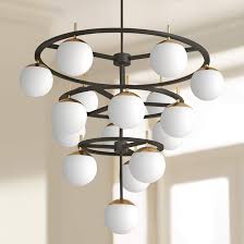 It measures 7 inches long and the base is 4.5 inches across and has the wires needed to hook it up. 10 Foyer Chandeliers That Will Make A Statement In Your Home Aladdin Light Lift