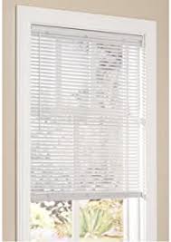 Drapes.but hooked to the sides during the daylight or just leave as is. Lumino Vinyl Mini Blinds 1 Inch Cordless Room Darkening In White 35 W X 60 H Over 700 Add L Custom Sizes Starting At 9 97 Home Kitchen Amazon Com