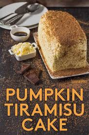 Pumpkin Tiramisu Cake Recipe With Maple Mascarpone Cream Recipe Yummy Food Dessert Cake Recipes Coffee Recipes