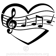 Music Love Vector Graphics Download At Vectorportal Music Clipart Free Clip Art Music Notes