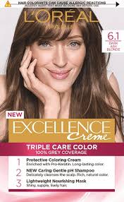 Excellence Crème Permanent Hair Color 6.1